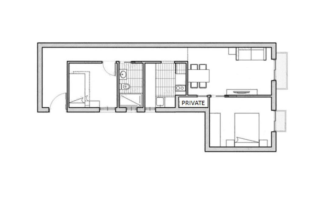 Barcelona Centric Apartment الغرفة الصورة